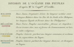 Carte de L'Océanie d'après les dernières découvertes par (…)